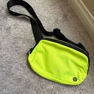 Lululemon Athletica Bright Yellow Belt Bag